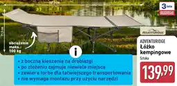 ALDI Adventuridge łóżko kempingowe oferta