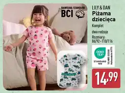 ALDI Lily & dan piżama dziecięca oferta