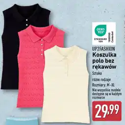 ALDI Up2fashion koszulka polo bez rękawów oferta