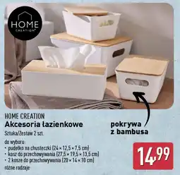ALDI Home creation akcesoria łazienkowe oferta