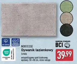 ALDI Novitesse dywanik łazienkowy oferta
