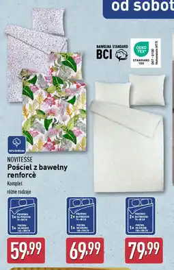 ALDI Novitesse pościel z bawełny renforcé oferta
