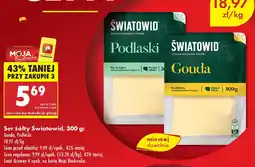 Biedronka Ser żółty Światowid oferta