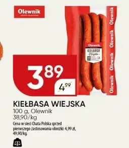 Chata Polska Kiełbasa wiejska Olewnik oferta