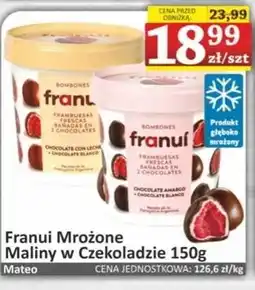 Marmax Mrożone maliny Franui oferta