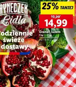 Lidl Granat luzem oferta