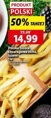 Lidl Polska fasola szparagowa żółta, luzem oferta