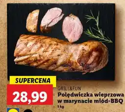 Polędwiczka wieprzowa w marynacie miód-BBQ