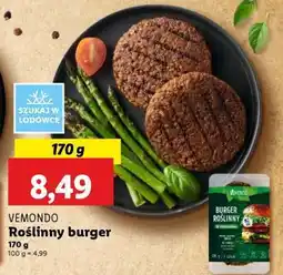 Lidl VEMONDO Roślinny burger oferta