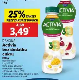 Activia bez dodatku cukru