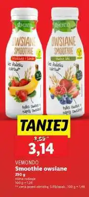 Lidl VEMONDO Smoothie owsiane oferta