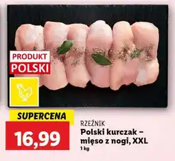 Lidl Polski kurczak - mięso z nogi, XXL oferta