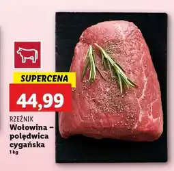 Lidl Wołowina - polędwica cygańska oferta