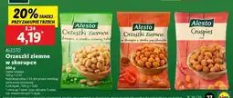 Lidl Alesto Orzeszki ziemne w skorupce oferta