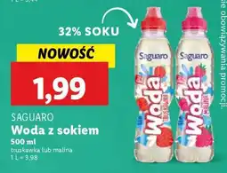 Lidl Saguaro Woda z sokiem oferta