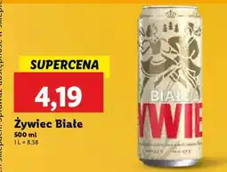 Lidl Żywiec Białe oferta
