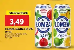 Lidl Łomża Radler 0,0% oferta