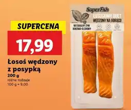 Lidl Łosoś wędzony z posypką oferta