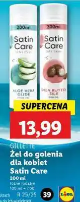 Lidl Gillette Żel do golenia dla kobiet Satin Care oferta