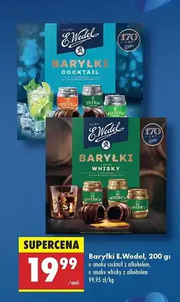 Biedronka Baryłki o smaku whisky E. wedel baryłki oferta
