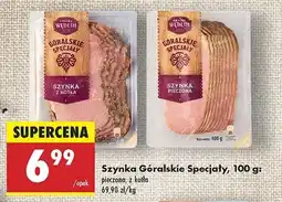 Biedronka Szynka pieczona Kraina wędlin góralskie specjały oferta