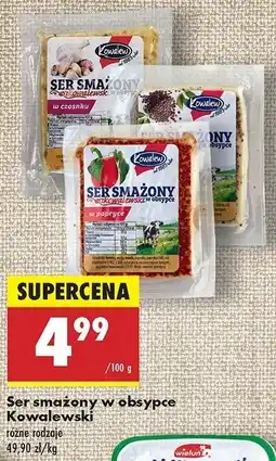 Biedronka Ser smażony w obsypce paprykowej Osm kowalew oferta