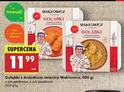 Biedronka Gołąbki z dodatkiem cielęciny w sosie pomidorowym Makłowicz i synowie oferta