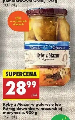 Biedronka Ryby z mazur w galarecie Mazurskie przysmaki oferta