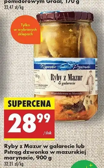 Biedronka Ryby z mazur w galarecie Mazurskie przysmaki oferta