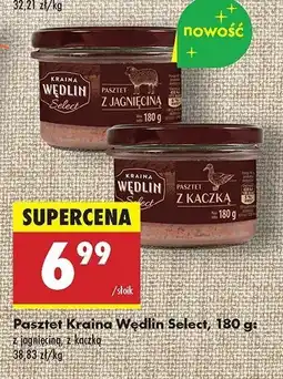 Biedronka Pasztet z jagnięciną Kraina wędlin select oferta