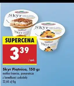 Biedronka Jogurt tiramisu Piątnica skyr oferta