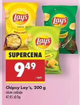 Biedronka Chipsy solone Lay's Frito lay lay's oferta