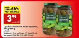 Biedronka Ogórki konserwowe Nasza Spiżarnia, 870 g/450 g oferta