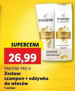 Lidl Zestaw w pudełku infinity: szampon + odżywka Pantene Pro-V oferta
