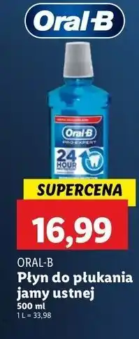 Lidl Płukanka do ust kompleksowa ochrona Oral-B Pro-Expert oferta