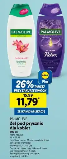 Lidl Żel pod prysznic absolute relax Palmolive Aroma Therapy oferta