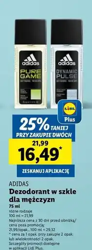 Lidl Dezodorant Adidas Men Dynamic Pulse oferta