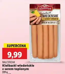 Kiełbaski wiedeńskie z serem topionym Balcerzak