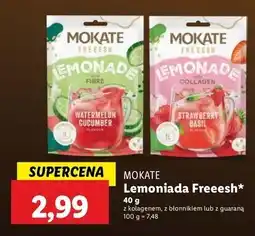 Lidl Lemoniada strawberry basil Mokate oferta