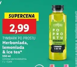 Lidl Herboniada cytrynowa Tymbark Po Prostu oferta