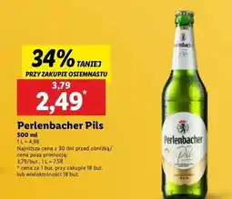 Lidl Piwo Perlenbacher Pils oferta