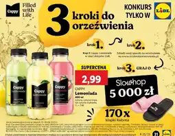 Lidl Lemoniada cytryna i mięta Cappy oferta