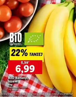 Lidl Banany bio oferta