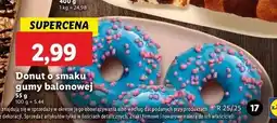Donut o smaku gumy balonowej Cukiernia Lidla