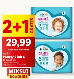 Lidl Pieluchomajtki 6 extra large Lupilu Pants Premium oferta