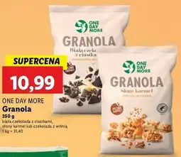 Lidl Granola czekolada z wiśniami One Day More oferta