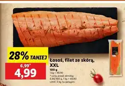 Lidl Łosoś atlantycki xxl filet ze skórą Connoisseur oferta