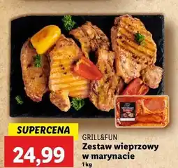 Lidl Zestaw wieprzowy w marynacie Grill And Fun oferta