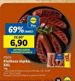 Lidl Kiełbasa śląska Pikok oferta
