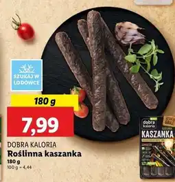 Lidl Kaszanka roślinna Dobra Kaloria oferta